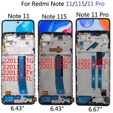 For Xiaomi Redmi Note 11 Pro LCD Display Screen Touch 11S lcd 201117TG 2201117TI