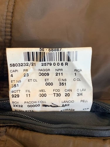 Corneliani ID Men's Full Zip Insulated Wax Coated Hooded Jacket Size 48R $1300 - Picture 14 of 16