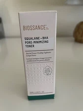 Biossance squalane + BHA pore-minimizing toner 1.69 Oz/50ml NEW IN BOX
