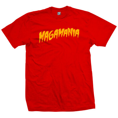 MAGAmania T-Shirt | Trump MAGA Vance 2024 Hulk Hulkamania Parody | Tee Shirt