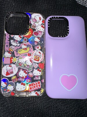 iphone 13 pro cases, Casetify Skinny Dip, Hello Kitty lilac purple