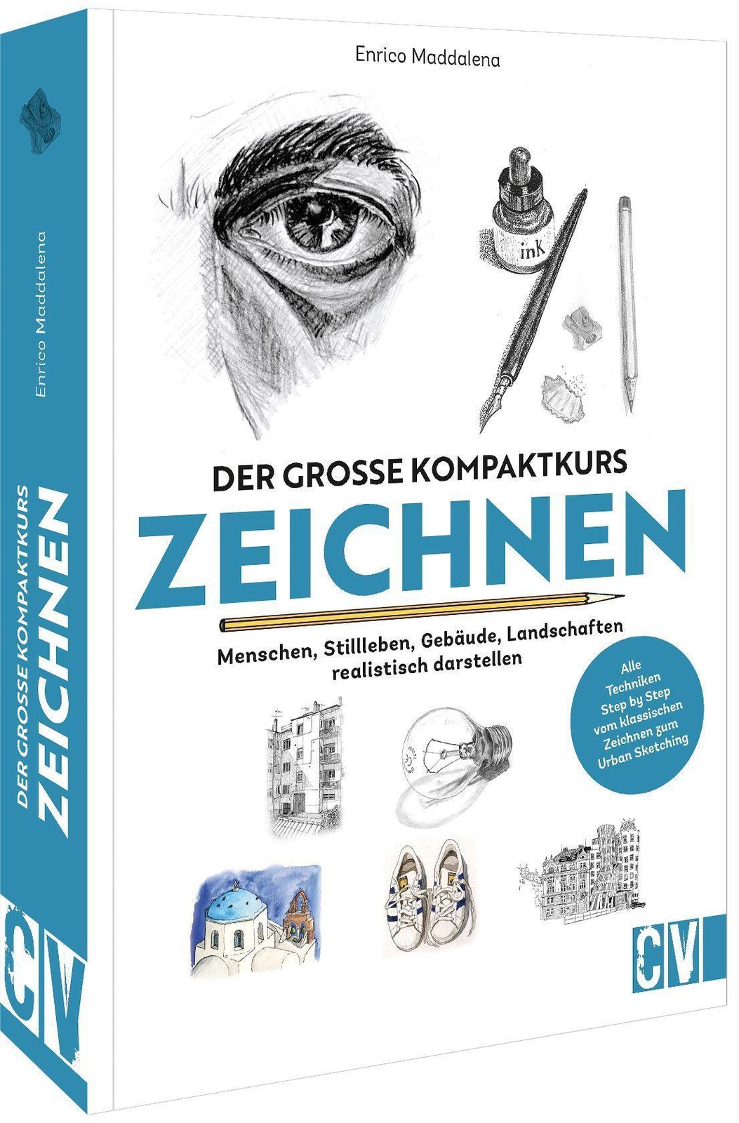 Thumbnail - Der Große Kompaktkurs Zeichnen Enrico Maddalena