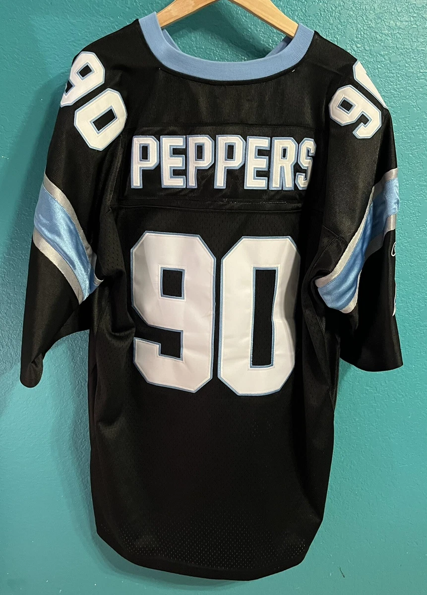 Reebok NFL Carolina Panthers Julius Peppers Stitched Jersey 2XL Size 56