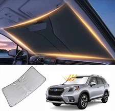 Front Windshield Sun Shade UV Blocker Reflector Foldable Fits Legacy Forester