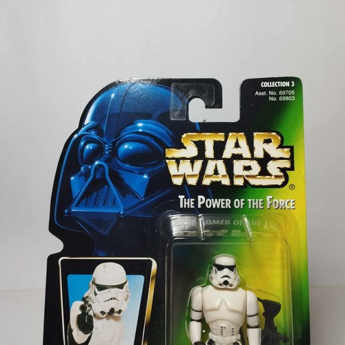 Star Wars The Power Of The Force_ Stormtrooper_ Action Figure_ Kenner 1996_ New - Foto 2 di 6
