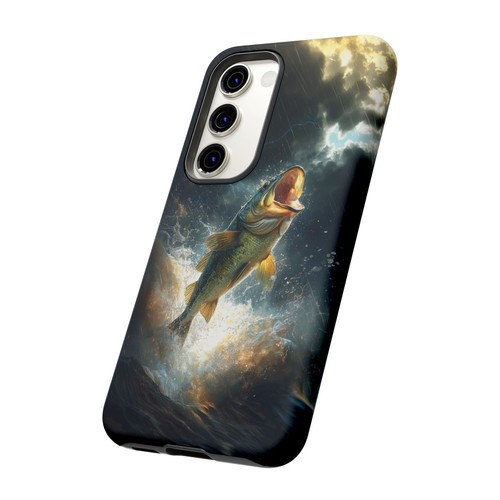 Big Mouth Bass Fish Thunderstorm River - Phone Case for iPhone, Galaxy, Pixel - 第 231/281 張圖片