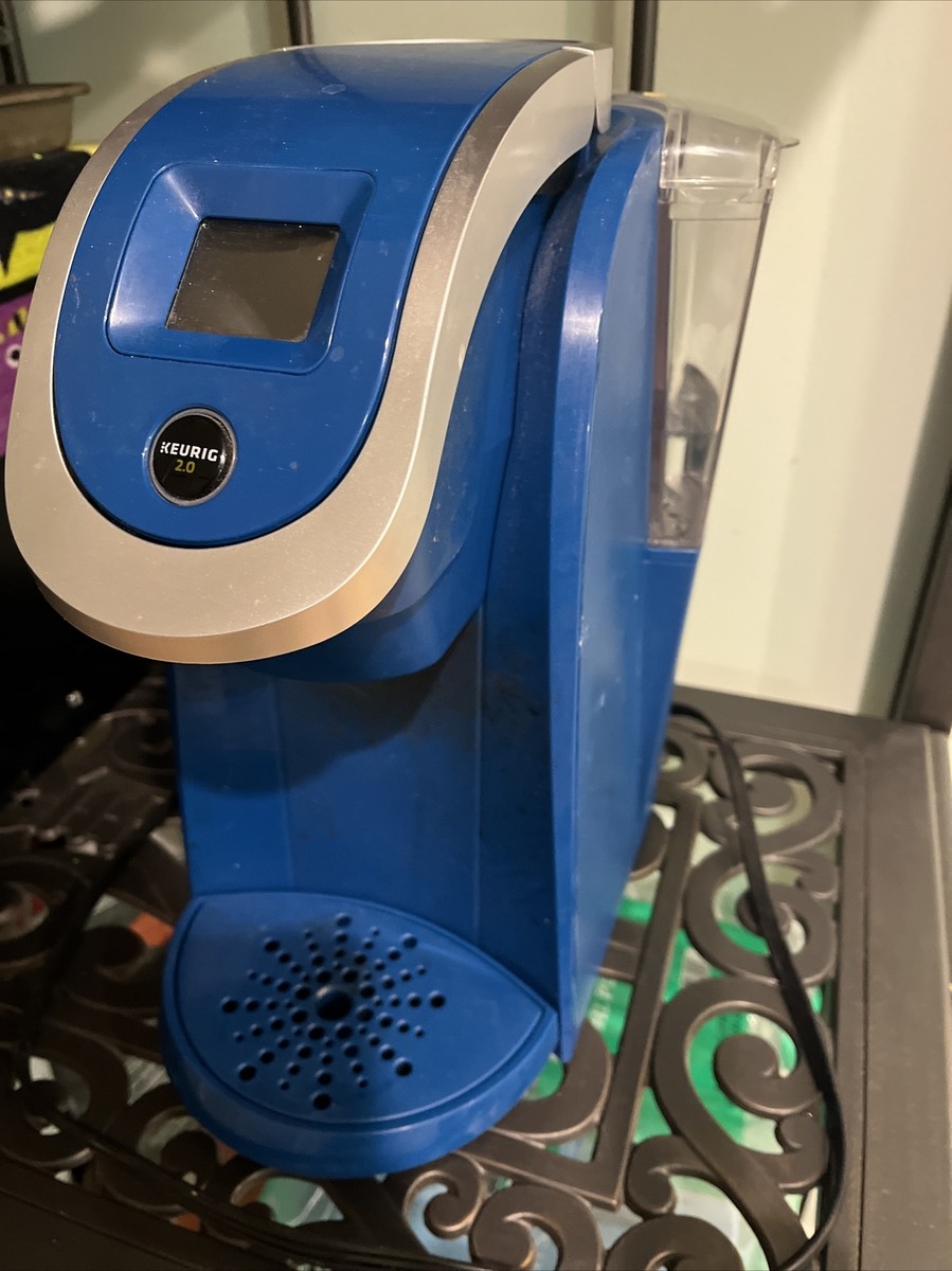 Keurig K250 HOT Series Single Serve K-Cup Pod Coffee Maker blue