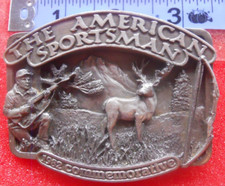 The American Sportsman 1982 Commemorative Belt Buckle