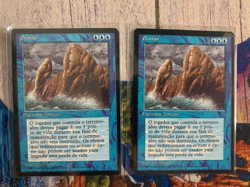 MTG 1x Portuguese FBB 4th Edition Erosion (2 Available) - Picture 1 of 2