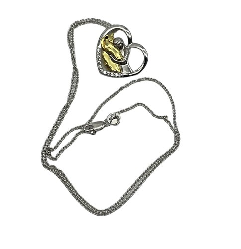 YFN Collana Ciondolo Cavallo Gioielli Argento Sterling 925 Ragazze Abbraccia Cavallo Regalo - Foto 8 di 8