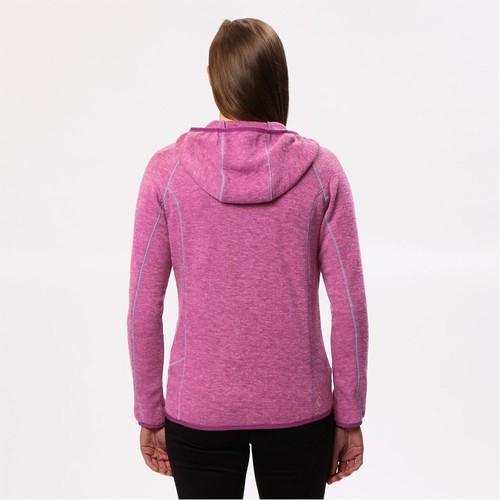 Calda Zip Rosa Outdoor Regatta Sport Con Leggera Donna Felpa Cappuccio Luzon PZqzA8