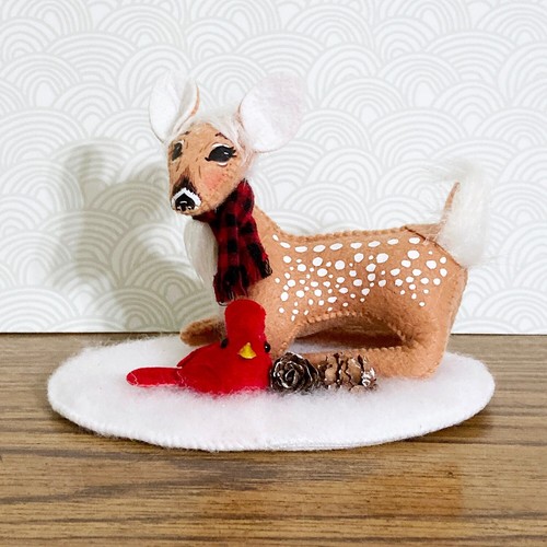 Muñeca de Navidad Annalee Fawn Deer pequeña ELIGE vacaciones retiradas 2016-2023 - Imagen 34 de 36