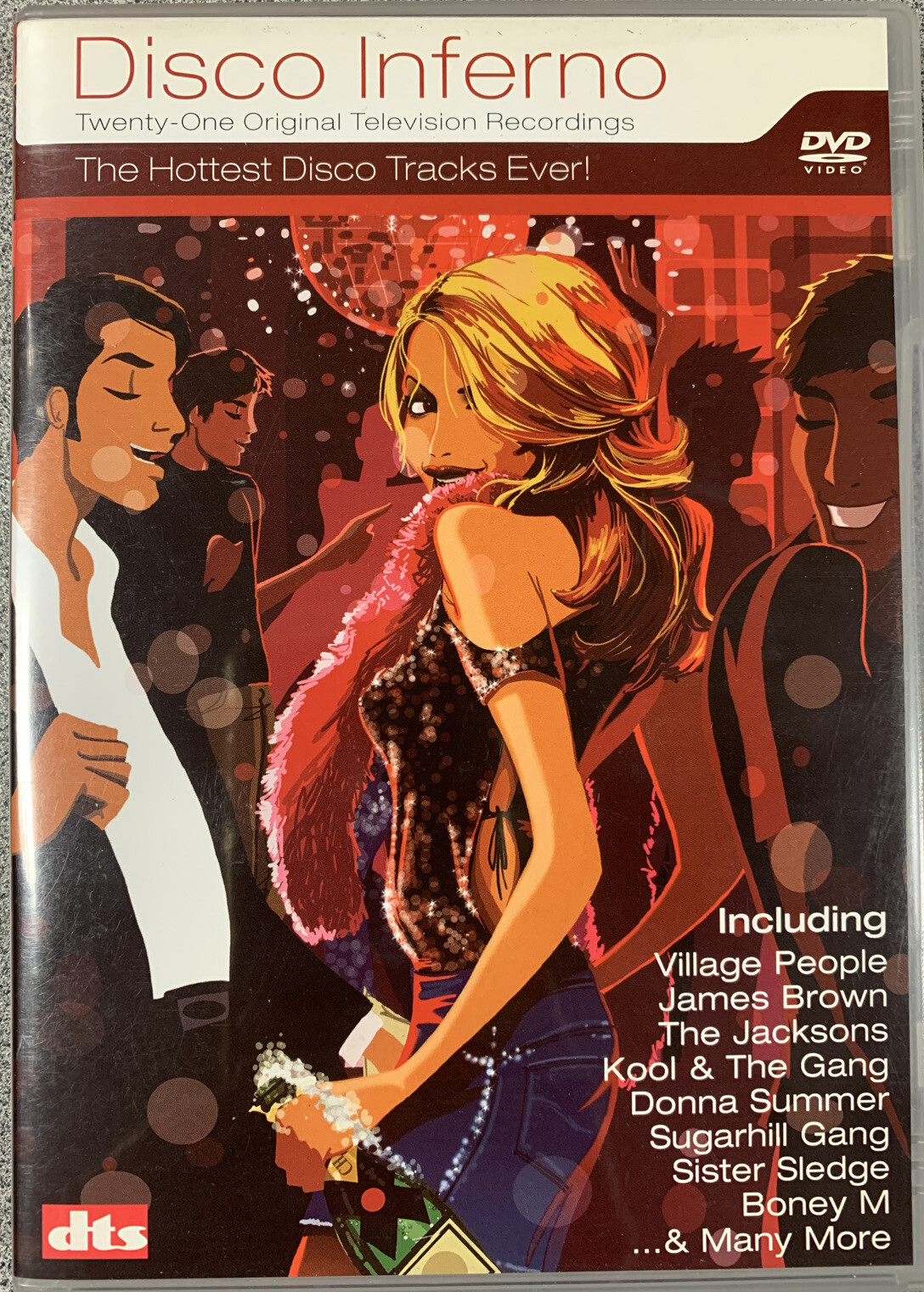 Disco Inferno - DVD The Hottest Disco Tracks Ever! Region Free R0 (EB01)