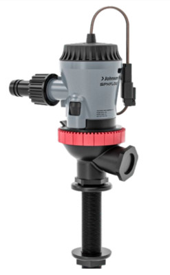 Johnson Pump Aqua O2 Flex Mount 500 GPH Cartridge Aerator Pump 12V   10-13642-01