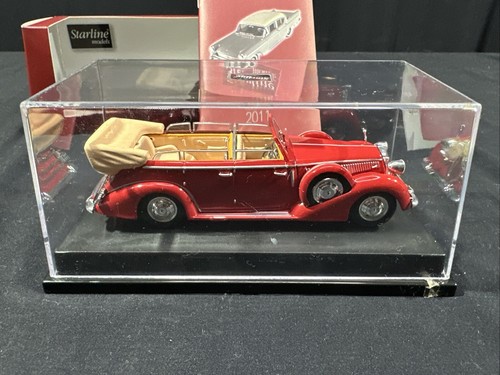 Starline Lancia Astura IV Serie Ministeriale 1:43 Scale Diecast 1938 Red - Picture 12 of 21