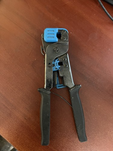 Ideal 30-496 Telemaster RJ-45/RJ-11 Modular Plug Termination Crimp Tool - Picture 2 of 2