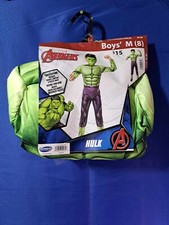 New Marvel Avengers Hulk Padded Costume Boys Medium 8 
