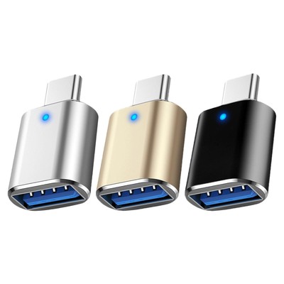 3-Pack USB-C 3.1 Männlich, um einen weiblichen Adapter-Konverter OTG-Typ-C-Andr