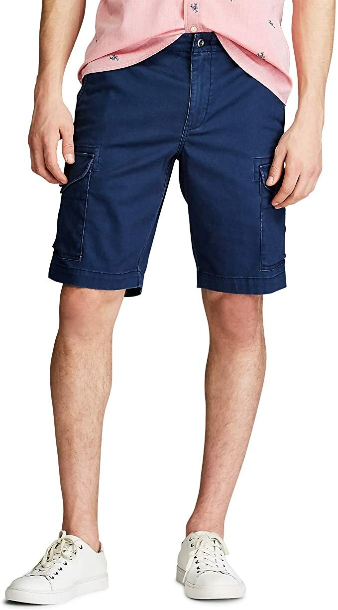 Chaps Men's ClassicFit Stretch Cotton 10" Cargo Shor… Gem