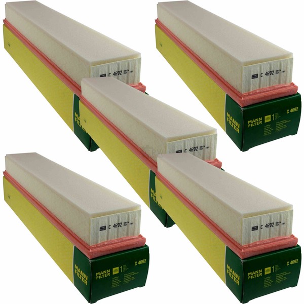 5X Mann-Filter Luftfilter C 4692 Air Filter-image