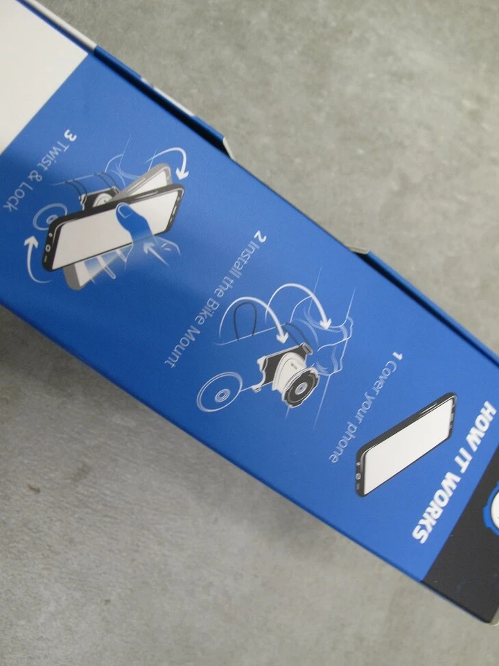 QUAD LOCK Phone Smartphone Mount Cycling Motorcycle iPhone Galaxy 6 7 8 S8 S9 + - Image 3 of 4