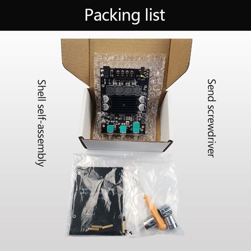 ZK-1002T Bluetooth5.0 Audio Amplifier Board Module Treble Bass Adjustment 100W*2 - Picture 9 of 10
