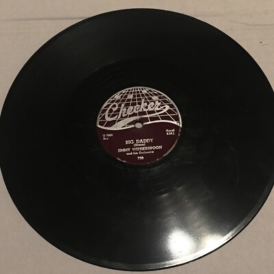 Jimmy Witherspoon Big Daddy When The Lights Go Out EX CHECKER 798 jazz blues 78