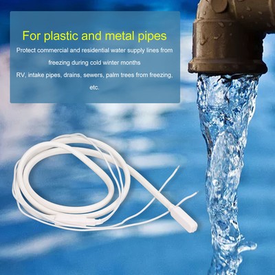 Pipe Heat Cable Home Water Freeze Protection Self Regulating Waterproof