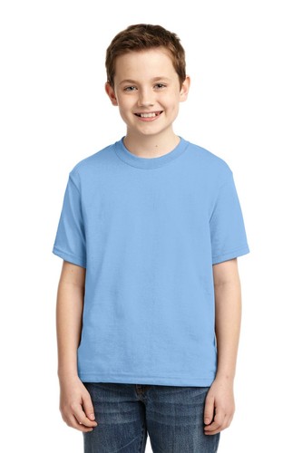 JERZEES 29B Youth Short Sleeve Moisture Wicking Dri Power Crew Neck T-Shirt - Picture 21 of 40