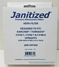 Janitized JAN-IVF459 Premium HEPA Filter Karcher / Tornado 6 Count