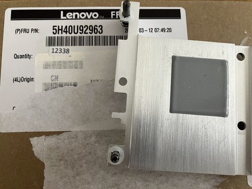 Lenovo ThinkCentre M90q M70q M70q Gen 2 HEATSINK/Thermal paste ONLY 5H40U92963 - Picture 2 of 2
