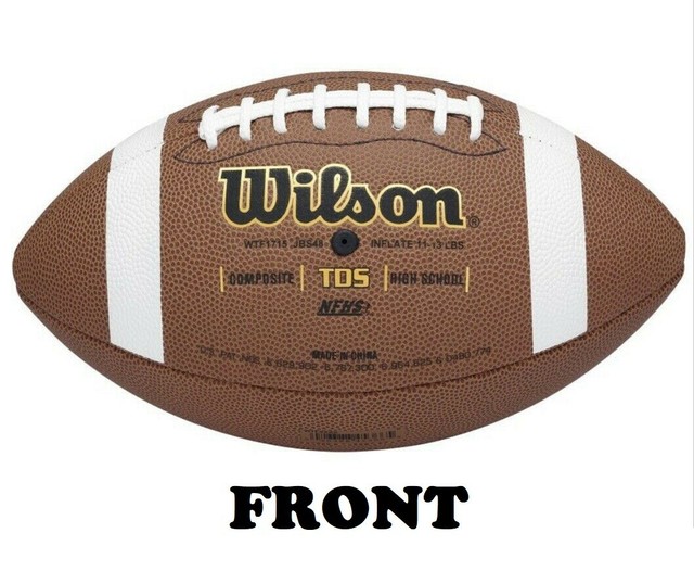 Wilson Official Size Composite Football for sale online eBay