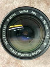 Vivitar Macro Focusing Zoom Lens SMS 80-200 MM