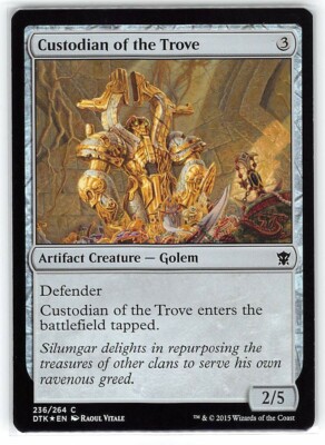 Custodian of the Trove *FOIL Common* Magic MtG x1 Dragons of Tarkir SP