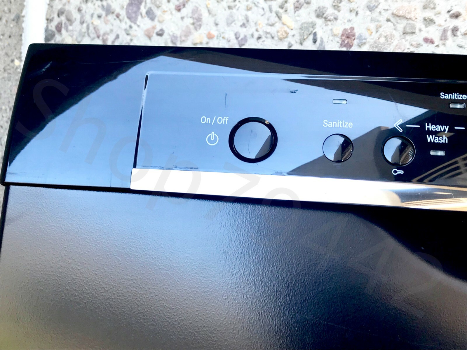 BOSCH Dishwasher Front DOOR Control Panel BLACK SHE3AR76UC/22 Parts