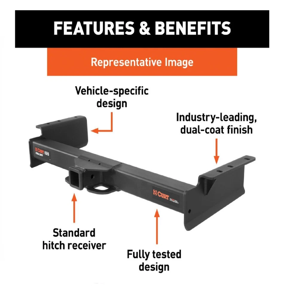 Curt Class 5 Trailer Hitch 15410 for Ford F-250 / F-350 / F-450 SuperDuty - Изображение 2 из 4