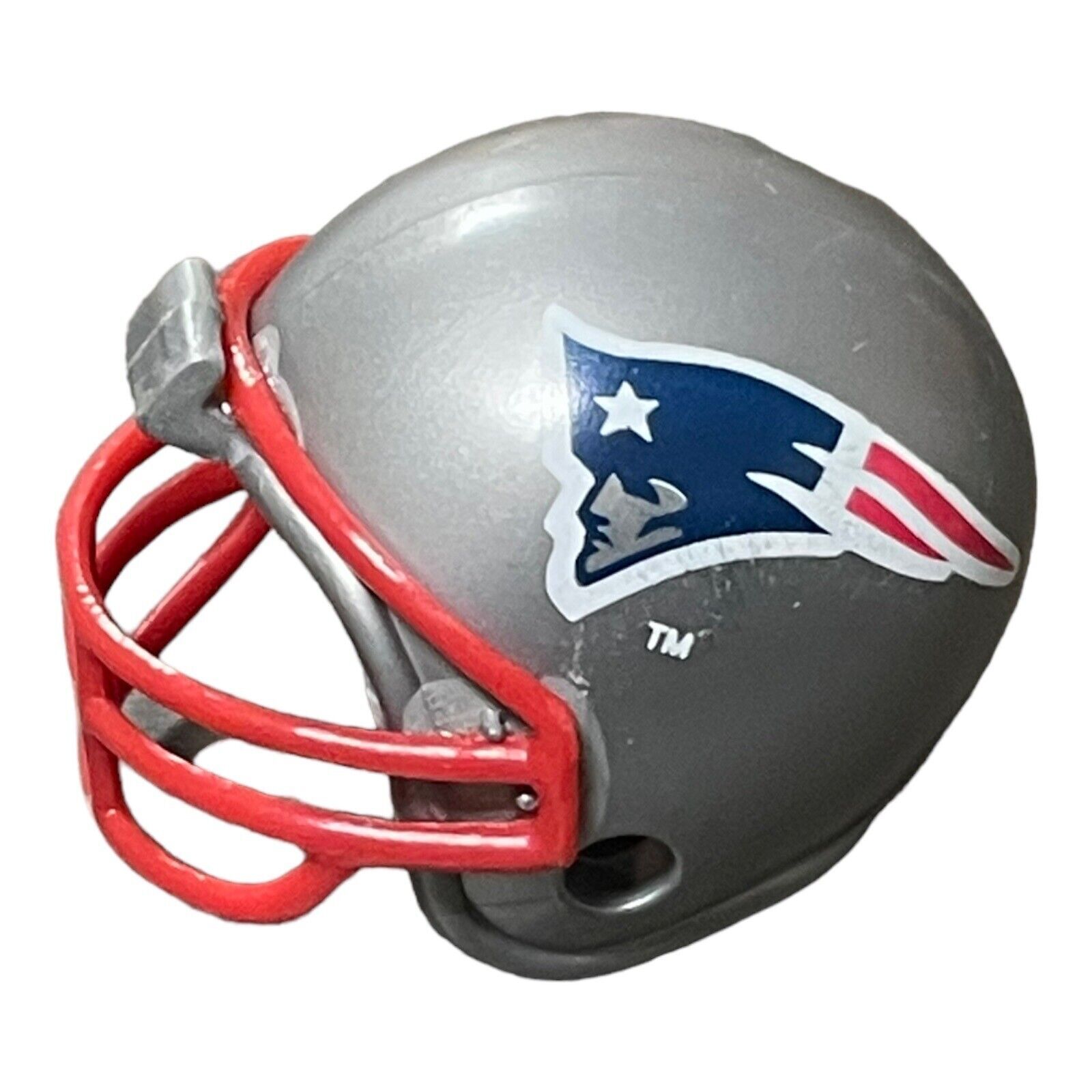 New England Patriots NFL Vintage Mini Football Helmet with Face Mask  