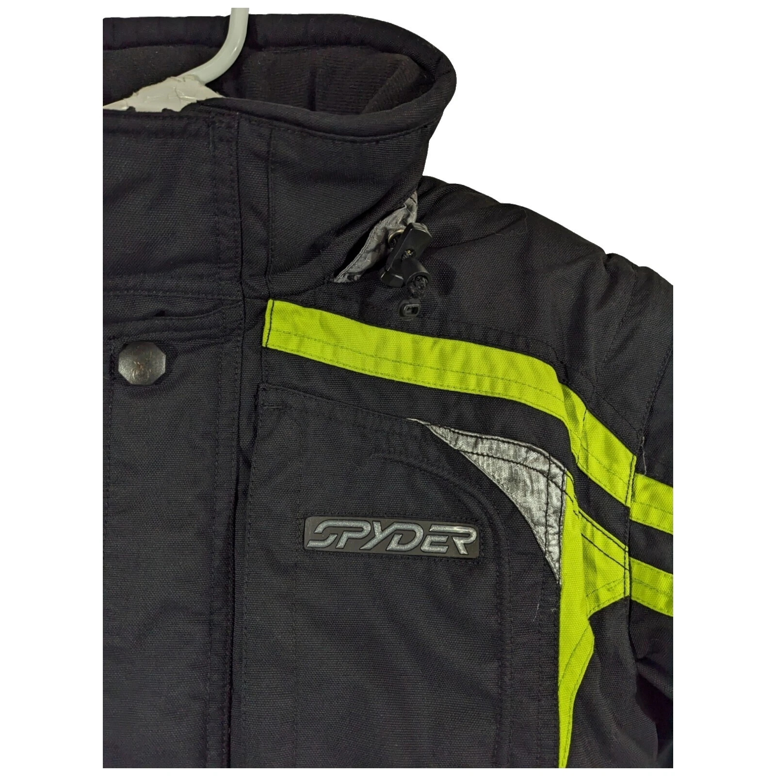 Spyder Boys' Black Size 14 Outerwear
