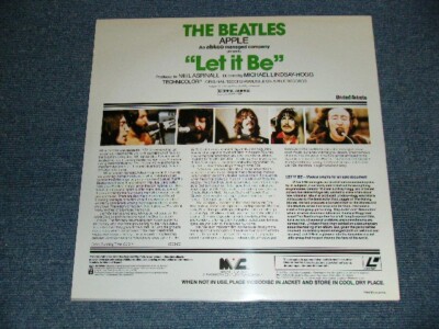 THE BEATLES 1981 US AMERICA United Artists 4508-80 NM LaserDisc