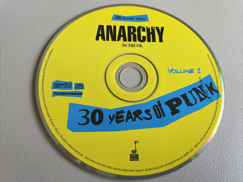 Anarchy in the UK - 30 Years Of Punk : Ian Dury - Jilted John - UK Subs CD - Picture 3 of 3