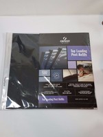 Canson Scrapbook & Photo Top Loading Post Page Protectors Refills 12x12 - Black Canson Scrapbook & Photo Top Loading Post Page Protectors Refills 12x12 - Black