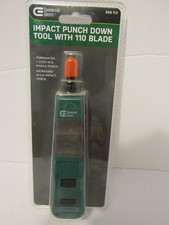 Commercial Electric 898 110 Impact Punch Down Tool with 110 Blade