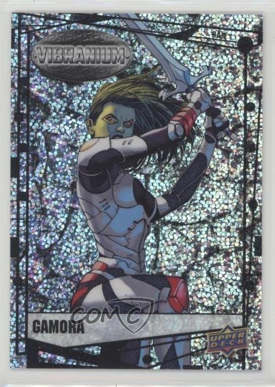 2015 Upper Deck Marvel Vibranium Raw Vibranium Gamora #28 0hi5