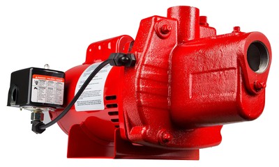 RJS-50-PREM 1/2 HP, 12 GPM, 115/230 Volt, Premium Cast Iron Shallow Well Jet ...