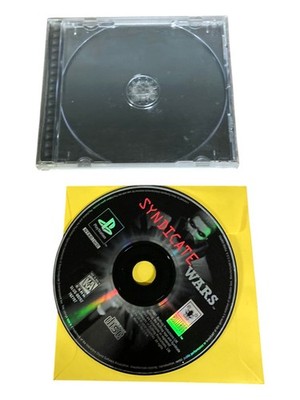 Sony PlayStation 1 PS1 Disc Case No Manual TESTED Syndicate Wars