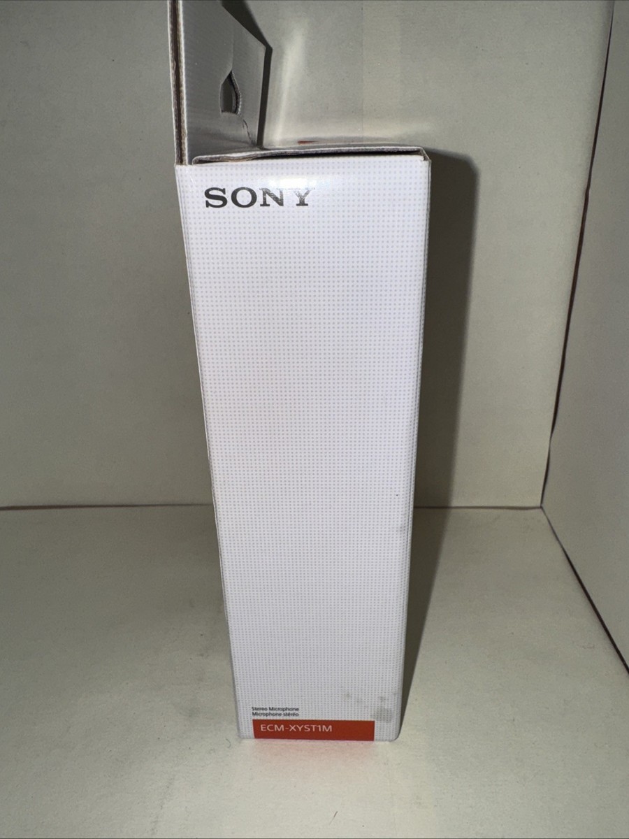 Sony ECM-XYST1M Stereo Microphone - Black for sale online | eBay