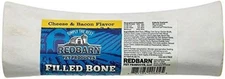 Redbarn Pet Products Large Filled Bone-Cheese n' Bacon Case of 15