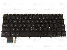 New US INTL Dell OEM XPS 9370 9380 7390 Laptop Backlit Keyboard 6Y7DJ