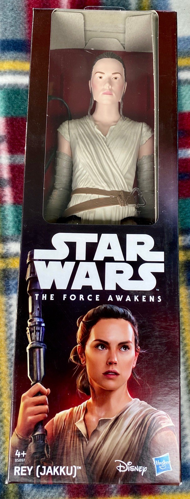 Star Wars The Force Awakens Rey Action Figure New Boxed