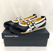Onitsuka Tiger MEXICO 66 TGRS 1182A678 001 BLACK/CREAM Women's Size